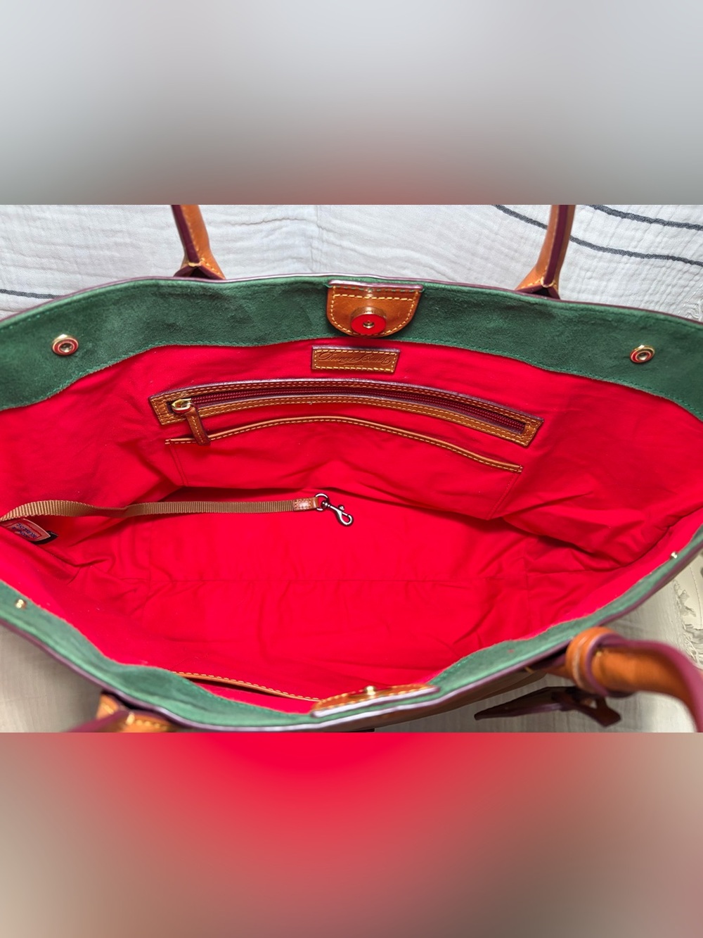Dooney & Bourke Florentine Medium Russel Tote Bag - Picture 9 of 13